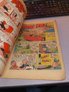 Porky Pig #351 Golden age 1951 Dell comics four color precode cartoon classic