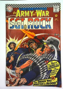 Our Army at War (1952 series)  #166, Fine- (Actual scan)