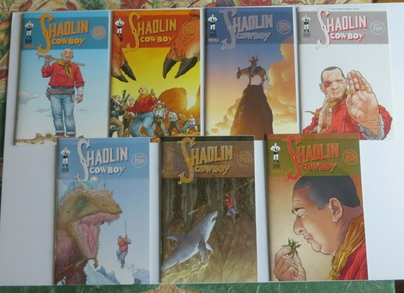 Shaolin Cowboy #1-7 Complete Set High Grade NM+ 1st Print Geoff Darrow Burlyman