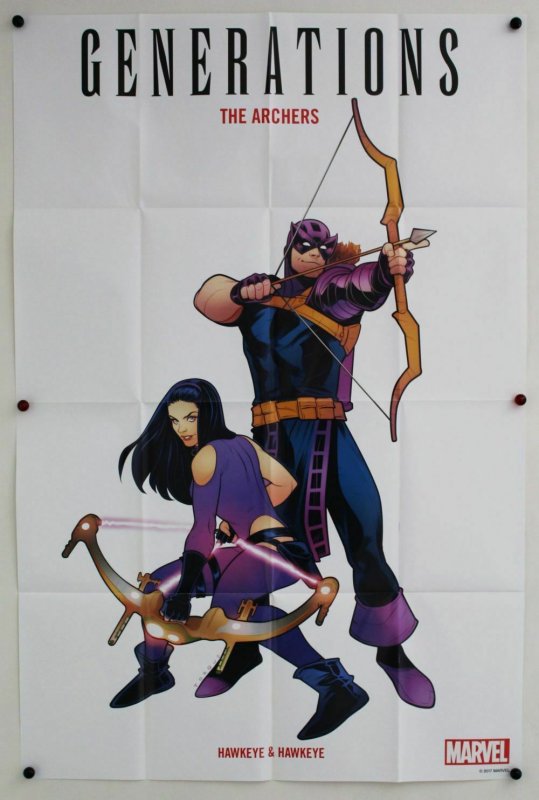 Generations: Hawkeye & Hawkeye Folded Promo Poster [P62] (36 x 24) - New!