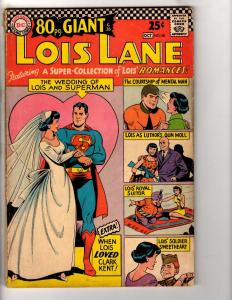Superman's Girlfriend Lois Lane # 68 G-26 DC Comic Book Silver Age 1966 J241