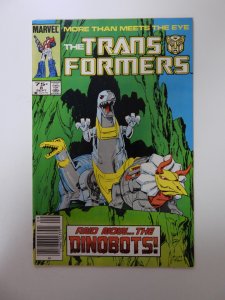 The Transformers #8 (1985) 1st appearance of Dinobots VF- condition
