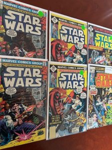 Star Wars #7 #9 #11 #12 (1978) LOT 6 issues