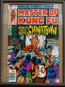 THE HANDS OF SHANG-CHI MASTER OF KUNG FU # 90 VF/NM. Marvel Comics  P03