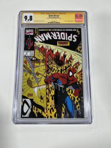 Spider-Man 3 CGC 9.8 1990 Marvel Signature series SS Signed Todd McFarlane 010