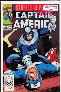 Captain America #374 (1990) Captain America