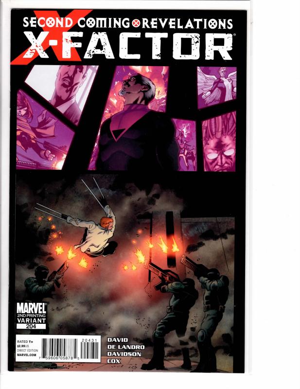 X-Factor (2006) 204 VF/NM (9.0) 2nd Print variant RARE