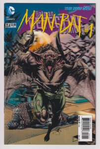 DC Comics! Batman: Detective Comics #23.4 / Man Bat #1! The New 52! 3D Cover! 