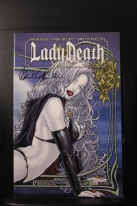 Lady Death #1 Wrap Variant (2010) *SIGNED 