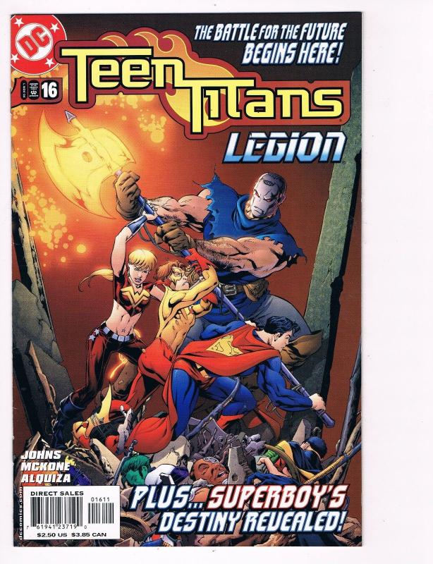 Teen Titans # 16 DC Comic Books Awesome Issue Robin Cyborg Raven WOW!!!!!!!! S24