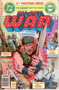 ALL OUT WAR (1979) 1 ($1 CVR) 1 FINE Oct. 1979 COMICS BOOK