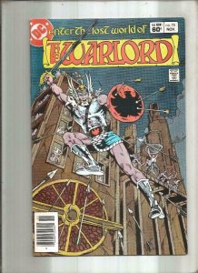 WARLORD #75 76 77, FN, DC 1976 1983  more DC in store, 3 issues
