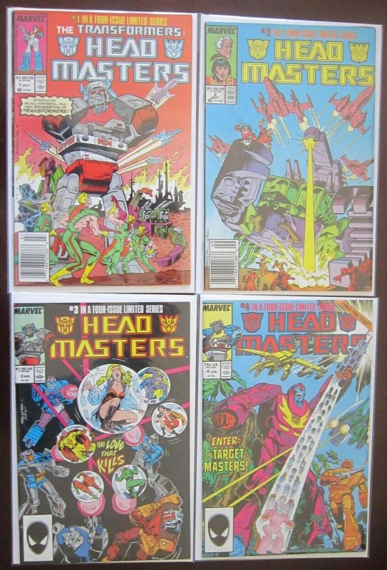 Headmaster Comics Set # 1 - 4 - 6.0 FN - 1987