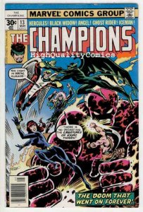 CHAMPIONS #12-13, VF, Hercules, Ghost Rider, Black Widow, Angel, John Byrne