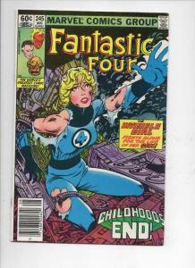 FANTASTIC FOUR #245, VF+, Invisible, Byrne, 1961 1982, Marvel, more FF in store