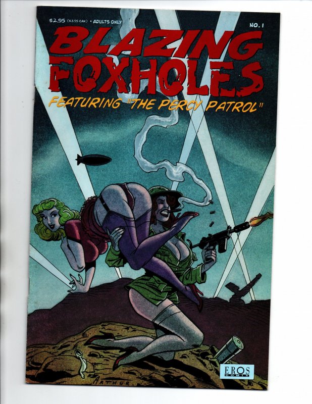 Blazing Foxholes #1 - Eros - 1994 - VF+