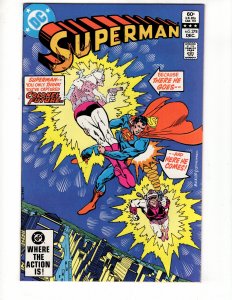 Superman #378 Direct Edition (1982) VF/NM / ID#197