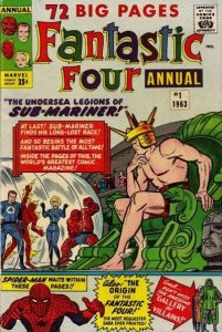 Fantastic Four (1961 series) Annual #1, Fine- (Stock photo)