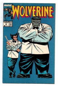 Wolverine #8 - Patch - Grey Hulk/Mr Fixit - 1989 - FN/VF