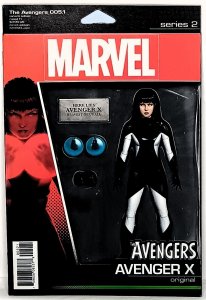 AVENGERS #5.1 John Tyler Christopher Avenger X Variant Cover Marvel Comics MCU