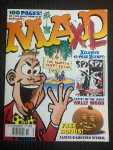 2002 Nov MAD XL Magazine #12 FVF 7.0 Alfred E Neuman / Jack-O-Lantern Stencil