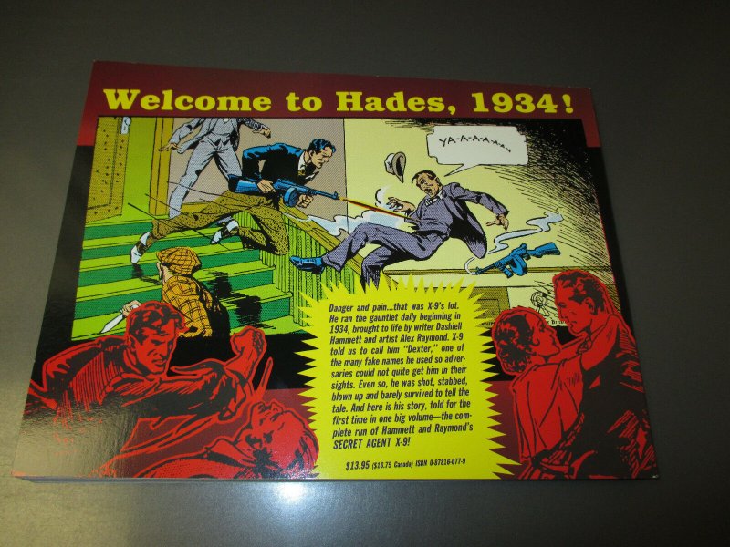 1990 Secret Agent X-9 SC 208 pgs VF+ Kitchen Sink Alex Raymond