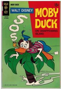 MOBY DUCK (1967-1978 GK DISNEY) 3 VG-F Sept. 1968 COMICS BOOK
