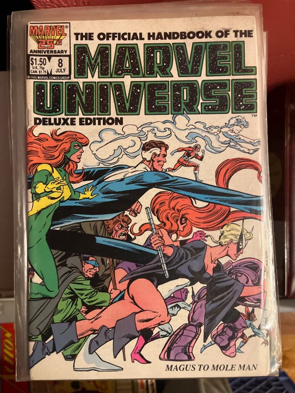 The Official Handbook of the Marvel Universe #8 (1986)