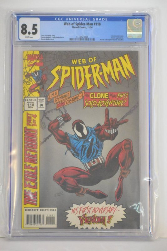 Web of Spider-Man #118 (1994)