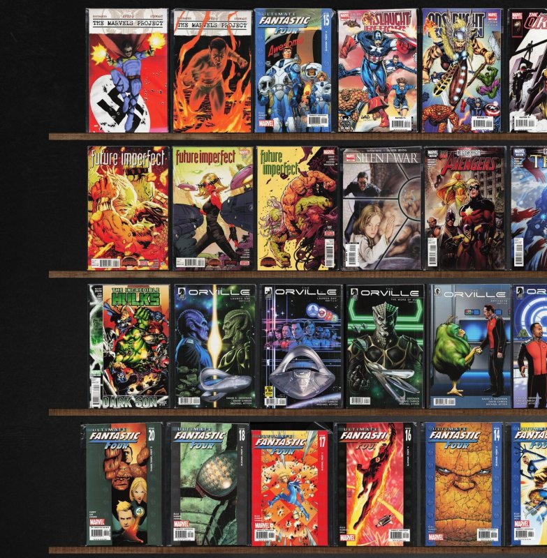 Huge Lot 140+ Comics with Ultimate Fantastic Four, The Order & More!