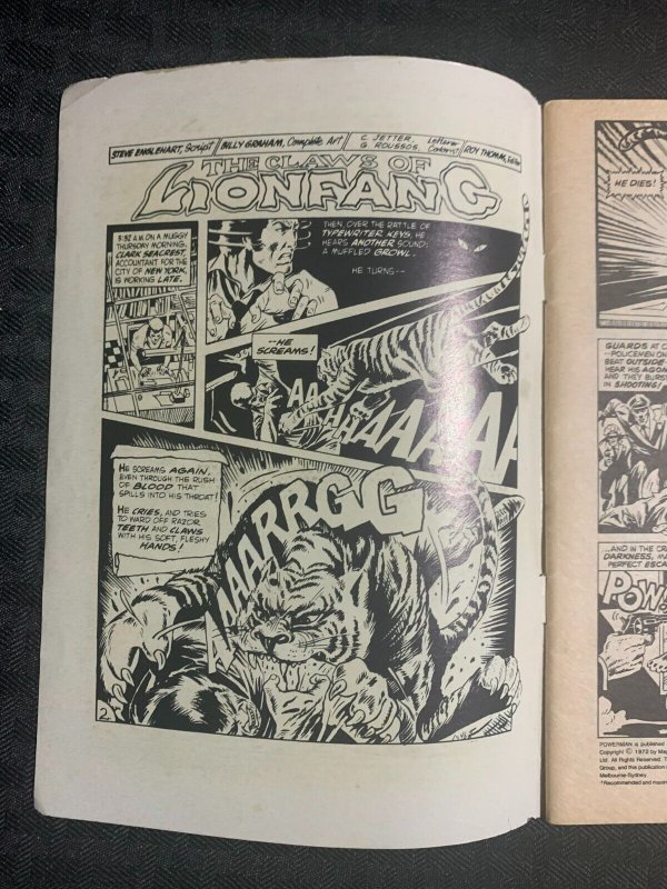 1981 LUKE CAGE POWER MAN Pocket/Digest #5 FN 6.0 Billy Graham