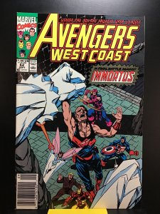 Avengers West Coast #62 (1990)