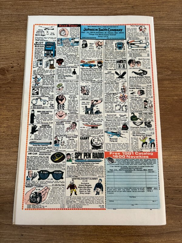 Amazing Spider-Man # 219 VF Marvel Comic Book Goblin Kingpin Mary Jane 2 J438