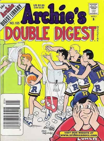 Archie’s Double Digest Magazine #105 VF/NM; Archie | save on shipping - details