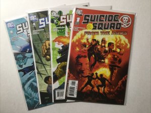Suicide Squad From The Ashes 1 3 4 8 Lot Run Set Near Mint Nm Dc Comics