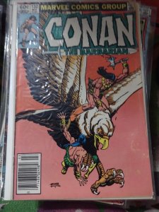 CONAN  THE BARBARIAN # 132 MARVEL 1982  NEWSTAND VARIANT