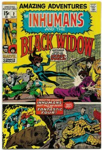 AMAZING ADVENTURES#2 FNVF 1970 BLACK WIDOW MARVEL BRONZE AGE COMICS