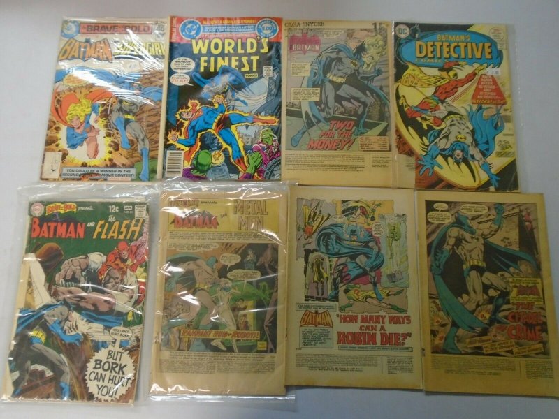 Silver + Bronze age Batman readers comic lot 37 different issues