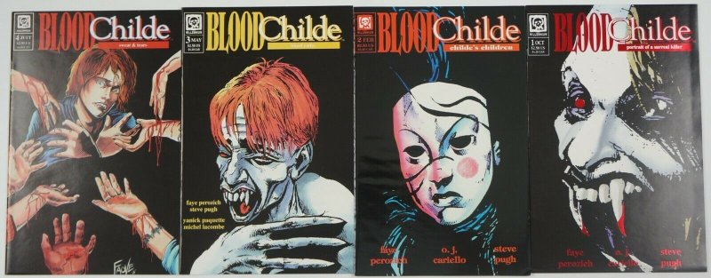 BloodChilde #1-4 FN complete series FAYE PEROZICH horror comics