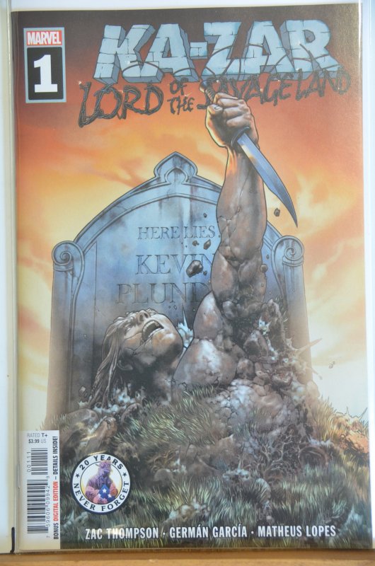 Ka-Zar: Lord of the Savage Land #1 , New!! Never Opened!!