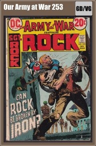 Our Army at War 253 (1973) GD/VG Bronze Age DC War Comics