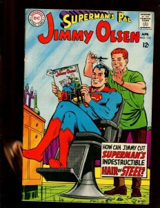 SUPERMAN'S PAL JIMMY OLSEN #110 (7.0) JIMMY OLSEN'S BLACKEST DEEDS! 1968~