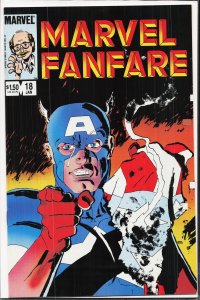 Marvel Fanfare #18 (1985) Captain America