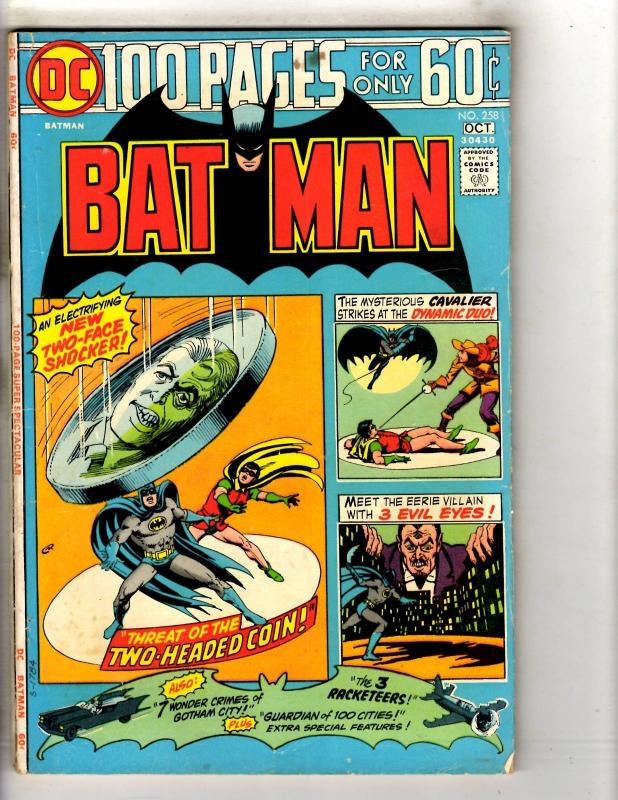 Batman # 258 FN DC Comic Book Joker Gotham Catwoman Penguin Robin Ivy J320