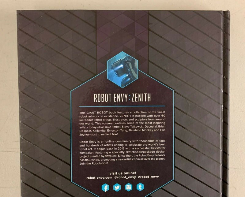 Robot Envy Zenith 2016 Hardcover Dave Pasciuto  