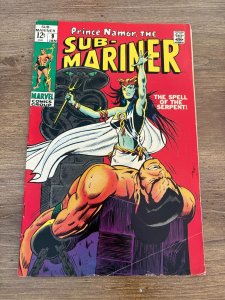 Prince Namor The Sub-Mariner # 9 FN Marvel Comic Book Atlantis 18 J366