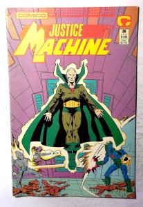 Justice Machine #29 (1989) Comico Comics 1st Print Comic Book