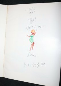 Playboy's Little Annie Fanny with Sketch and Doodle Art by Harvey Kurtzman