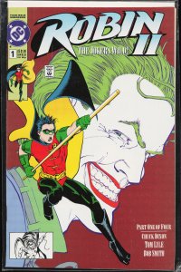 Robin II: The Joker's Wild! #1 Newstand Cover (1991)