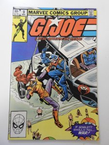 G.I. Joe: A Real American Hero #9 (1983) VF+ Condition!